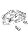 Diagram for Dodge Dakota Engine Control Module - 5150584AB