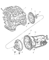 Diagram for 2005 Chrysler Crossfire Torque Converter - 5137849AA