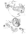 Diagram for Dodge Ram 2500 Clutch Master Cylinder - 52110496AC