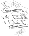 Diagram for 2001 Chrysler Prowler Floor Pan - 4815858