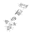Diagram for 2021 Jeep Cherokee Exhaust Heat Shield - 68248395AC