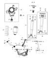 Diagram for 2020 Jeep Grand Cherokee Air Suspension Spring - 68258355AC