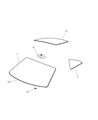 Diagram for Chrysler Crossfire Windshield - 5097475AA