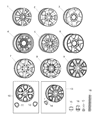 Diagram for 2023 Ram 2500 Spare Wheel - 6CV28RXFAA