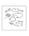 Diagram for 2008 Jeep Wrangler Fog Light - 82210217