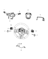 Diagram for Jeep Compass Clock Spring - 68339336AB