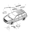 Diagram for Chrysler Pacifica Air Bag - YJ60XDVAD
