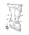 Diagram for 2013 Chrysler 200 Timing Cover - 4884466AC