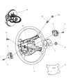 Diagram for Dodge Neon Steering Wheel - QY07WL8AC