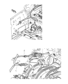 Diagram for Jeep Liberty Throttle Cable - 53013136AD