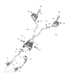 Diagram for 2018 Jeep Grand Cherokee Exhaust Pipe - 68227908AE