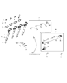 Diagram for Ram ProMaster 3500 Fuel Injector O-Ring - 68299404AA