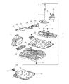 Diagram for Chrysler Prowler Valve Body - 5003353AF