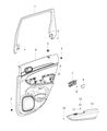 Diagram for 2016 Dodge Durango Armrest - 6GF70GT5AA