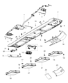 Diagram for 2013 Dodge Grand Caravan Dome Light - 68149284AA