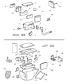 Diagram for Chrysler Crossfire Body Control Module - 5099700AA