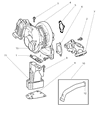 Diagram for 2008 Jeep Grand Cherokee Exhaust Pipe - 68004667AA