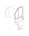 Diagram for 2021 Ram ProMaster 3500 Control Arm Bushing - 68094625AA