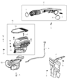 Diagram for 2011 Chrysler 300 Air Intake Coupling - 5184805AA