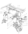 Diagram for Mopar Brake Proportioning Valve - 52009061AB