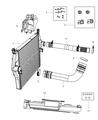 Diagram for Ram 5500 Intercooler - 55056902AD