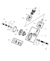 Diagram for Dodge Viper Differential - 5038236AB