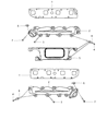 Diagram for 2009 Chrysler Aspen Exhaust Manifold - 68045559AA