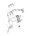 Diagram for 2010 Jeep Wrangler Ignition Coil - 56032520AE