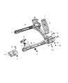 Diagram for 2020 Dodge Grand Caravan Shock Absorber - 68144549AF