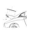 Diagram for 2011 Dodge Challenger Spoiler - 1FS64GW7AB