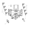 Diagram for Chrysler Ignition Coil - 68060346AA