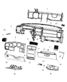 Diagram for Dodge Charger Glove Box - UZ80BD1AC