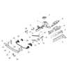 Diagram for Jeep Front Cross-Member - 68440021AA