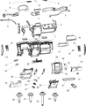 Diagram for 2010 Dodge Ram 3500 Air Duct - 68050673AA