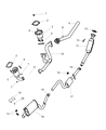 Diagram for Dodge Stratus Exhaust Pipe - 4764606AC