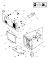 Diagram for Jeep Cherokee Cooling Fan Assembly - 52028339AB
