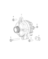 Diagram for 2019 Jeep Compass Alternator - 68457601AA