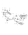 Diagram for 2001 Dodge Viper Exhaust Hanger - 4708458