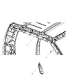 Diagram for Dodge Ram 1500 Air Bag - 52029427AD