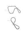 Diagram for 2016 Ram ProMaster 2500 Drive Belt - 68095462AA