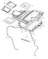 Diagram for 2009 Jeep Commander Sunroof - 55369059AE