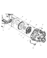 Diagram for 2004 Chrysler PT Cruiser Flywheel - 5062017AB