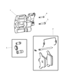 Diagram for Dodge Brake Caliper - 5093308AA