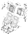 Diagram for 2010 Jeep Commander Seat Cover - 1PZ34ZJ3AA