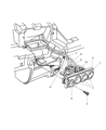 Diagram for 1998 Dodge Neon Blower Control Switches - MK02TX9