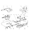 Diagram for Dodge Sprinter 2500 Parking Brake Cable - 5129192AA