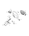 Diagram for 2007 Dodge Sprinter 2500 Clock Spring - 68029347AA