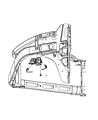 Diagram for 2017 Ram 1500 Horn - 68297891AA