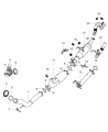 Diagram for Ram 4500 Tail Pipe - 68261138AA