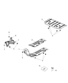Diagram for Jeep Exhaust Heat Shield - 55395955AC